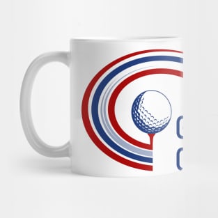 golf club artwork Mug